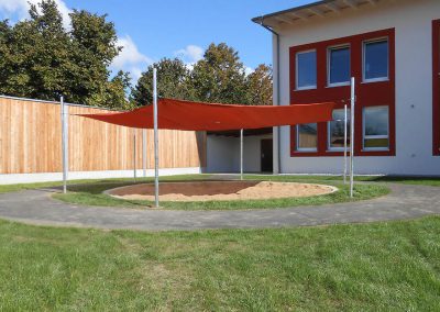 Sonnensegel 2 in 1 Sonnenschutz und Sandkastenabdeckung