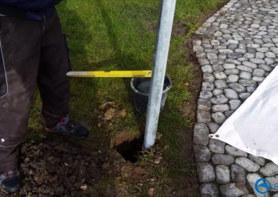 Bodenhülse Pfosten Sonnensegel
